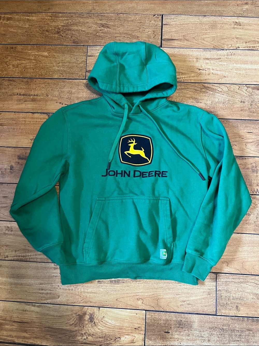 Men’s John Deere Green Hooded Sweatshirt hoodie